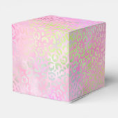 Design der irideszierenden Leopard-Serie 1 Geschenkschachtel (Rückseite)