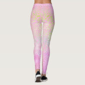 Design der irideszierenden Leopard-Serie 1 Leggings (Rückseite)