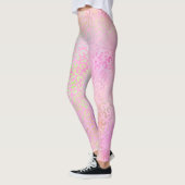 Design der irideszierenden Leopard-Serie 1 Leggings (Links)