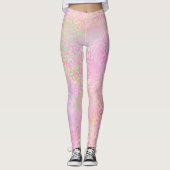 Design der irideszierenden Leopard-Serie 1 Leggings (Vorderseite)