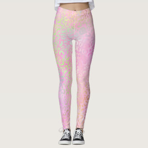 Design der irideszierenden Leopard-Serie 1 Leggings