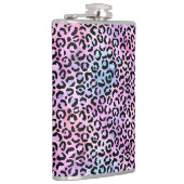 Design der irideszierenden Leopard-Serie 4 Flachmann (Rechts)
