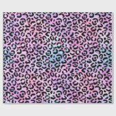 Design der irideszierenden Leopard-Serie 4 Geschenkpapier (Flach)