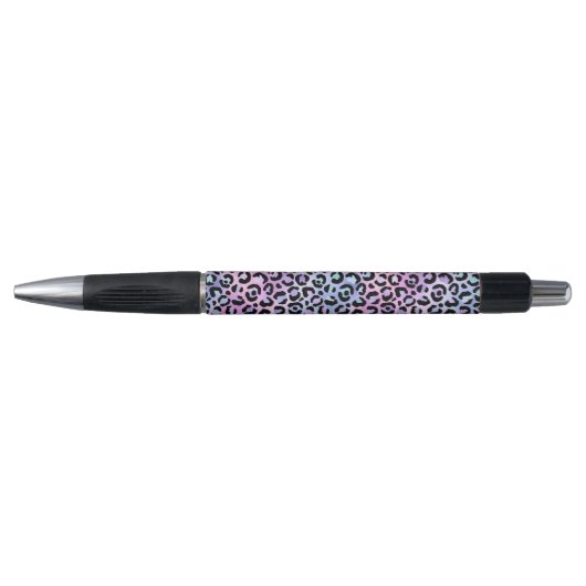 Design der irideszierenden Leopard-Serie 4 Kugelschreiber (Vorderseite)