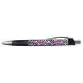 Design der irideszierenden Leopard-Serie 4 Kugelschreiber (Oberseite)