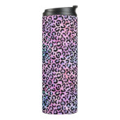 Design der irideszierenden Leopard-Serie 4 Thermosbecher (Nach links gedreht)