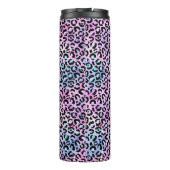 Design der irideszierenden Leopard-Serie 4 Thermosbecher (Rückseite)