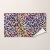 Design der irideszierenden Leopard-Serie 7 Badhandtuch Set (Handtuch)