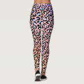 Design der irideszierenden Leopard-Serie 7 Leggings (Rückseite)