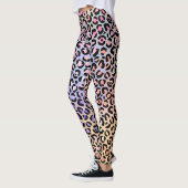 Design der irideszierenden Leopard-Serie 7 Leggings (Links)