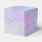 Design der irideszierenden Leopard-Serie 9 Geschenkschachtel (Rückseite)