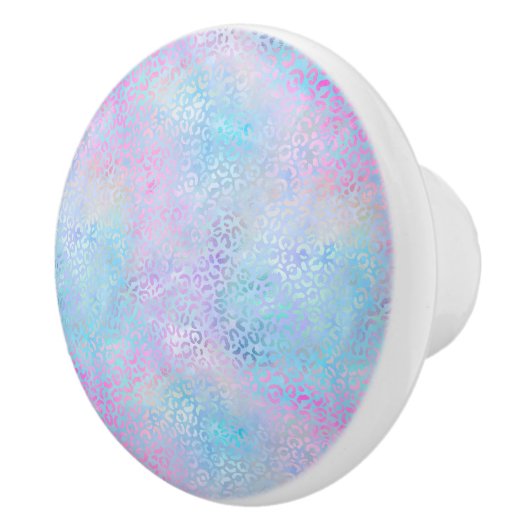 Design der irideszierenden Leopard-Serie 9 Keramikknauf (Rechts)