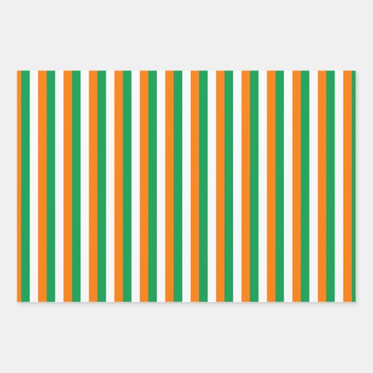 Design der irischen Flaggen Geschenkpapier Set (Vorderseite 3)