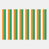 Design der irischen Flaggen Geschenkpapier Set (Vorderseite)