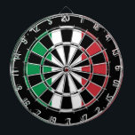 Design der italienischen Flagge | Beklemmendes Aus Dartscheibe<br><div class="desc">Design der italienischen Flagge | Distressed look Distressed look Dart Board mit Flagge von Italien. Vintage Tricolore-Flagge. Grunge Art Dart Board für echte Menschenhöhle. Personalisierbar mit lustigem Text.  Phantastische Geschenkidee für italienische Amerikaner. Überraschen Sie Ihren Vater Onkel Großvater Bruder etc.</div>