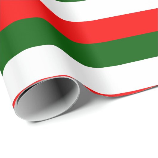 Design der italienischen Flaggen Geschenkpapier (Rolleneckpunkt)