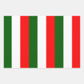 Design der italienischen Flaggen Geschenkpapier Set (Vorderseite 3)