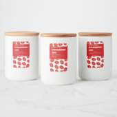 Design der Jam Jar Label-Verpackung Lebensmitteletikett (Flaschen)