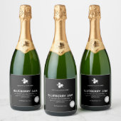 Design der Jam Jar Label-Verpackung Schaumweinetikett (Flaschen)