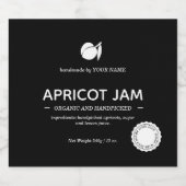 Design der Jam Jar Label-Verpackung Schaumweinetikett (Einzelnes Label)