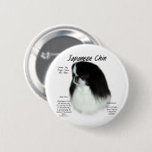 Design der japanischen Chirurgeschichte Button (Vorne & Hinten)