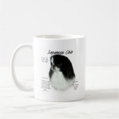 Design der japanischen Chirurgeschichte Kaffeetasse (Links)