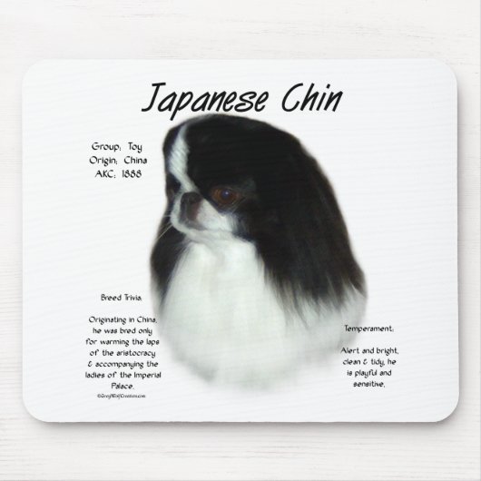 Design der japanischen Chirurgeschichte Mousepad (Vorne)