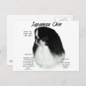 Design der japanischen Chirurgeschichte Postkarte (Vorne/Hinten)