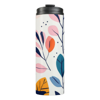 Design der japanischen Stilflora Thermosbecher