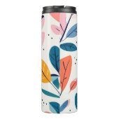 Design der japanischen Stilflora Thermosbecher (Rückseite)