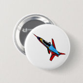 Design der Jet-Fighter für Piloten mit Überschallf Button (Vorne & Hinten)