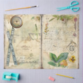 Design der Junk Journal-Serie #10 Seidenpapier (Basteln)