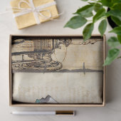 Design der Junk Journal-Serie #18 Seidenpapier (Geschenk)