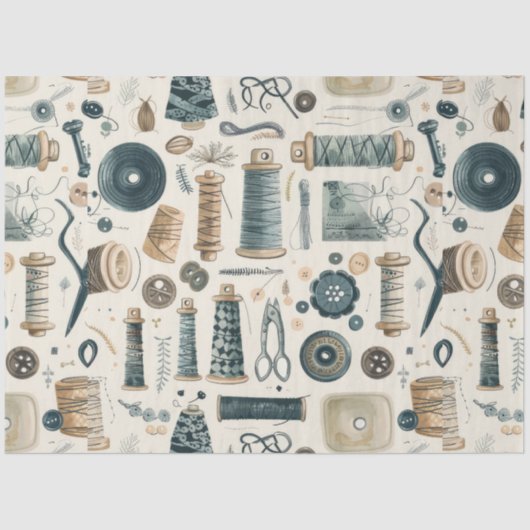 Design der Junk Journal-Serie 2 Seidenpapier (Vorderseite)