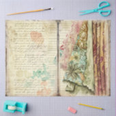 Design der Junk Journal-Serie 6 Seidenpapier (Basteln)