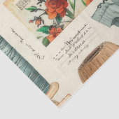 Design der Junk Journal-Serie 6 Seidenpapier (Ausschnitt)