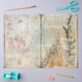 Design der Junk Journal-Serie #7 Seidenpapier (Basteln)