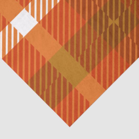 Design der Karierten Herbstreihe 15 Seidenpapier (Ausschnitt)