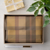 Design der Karierten Herbstreihe 17 Seidenpapier (Geschenk)