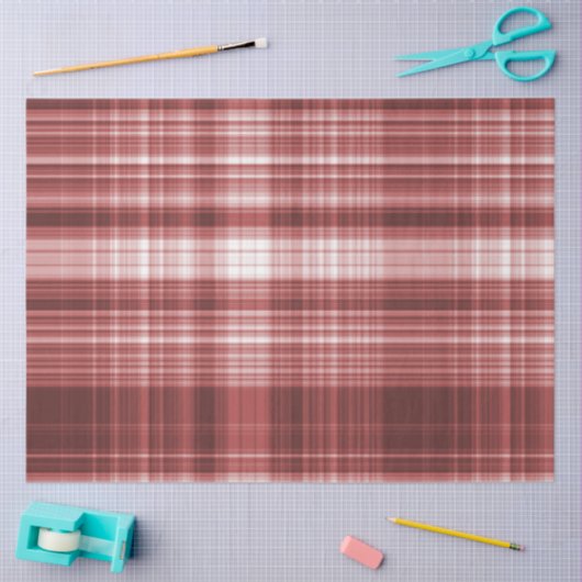 Design der Karierten Weihnachtsreihe 11 Seidenpapier (Basteln)