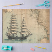 Design der Karte 7 Seidenpapier (Basteln)