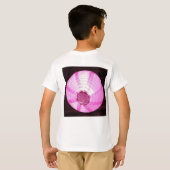 Design der Kinder T - Shirt: Zauberhafte rosa Träu T-Shirt (Schwarz voll)