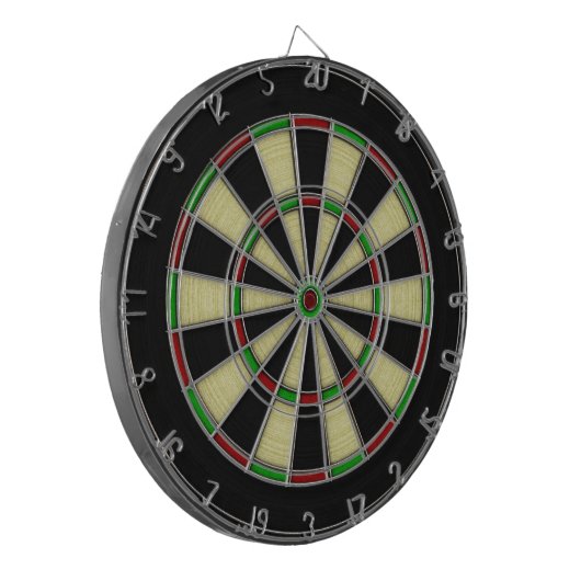 Design der klassischen Grafikkarte, Darts Dartscheibe (Vorderseite Links)