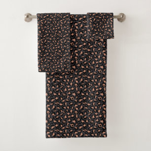 Design der klassischen Leopard-Serie 11 Badhandtuch Set