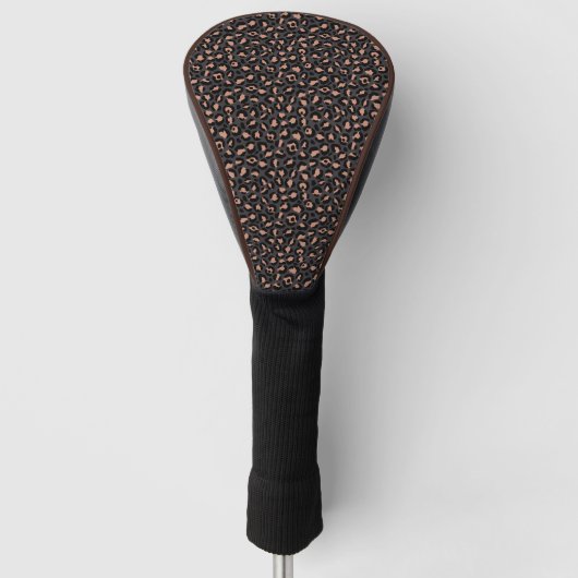 Design der klassischen Leopard-Serie 11 Golf Headcover (Vorderseite)