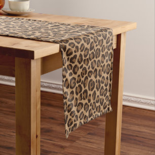 Design der klassischen Leopard-Serie 12 Kurzer Tischläufer