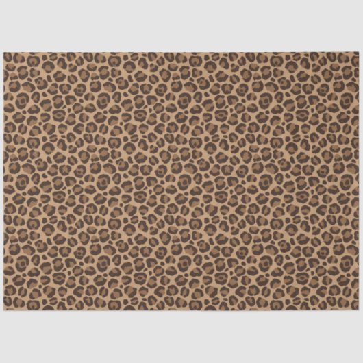 Design der klassischen Leopard-Serie 12 Seidenpapier (Vorderseite)