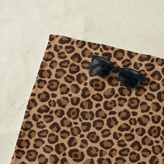 Design der klassischen Leopard-Serie 12 Strandtuch (Beispiel)