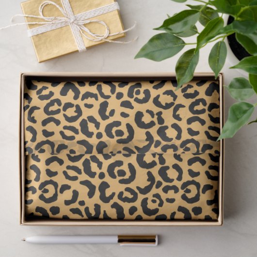Design der klassischen Leopard-Serie 14 Seidenpapier (Geschenk)