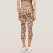 Design der klassischen Leopard-Serie 1 Capri Leggings (Rückseite)